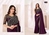 Sandal Wood 1309 A To F Hit Colour By Tfh Designer Party Wear Sarees Exporters In India